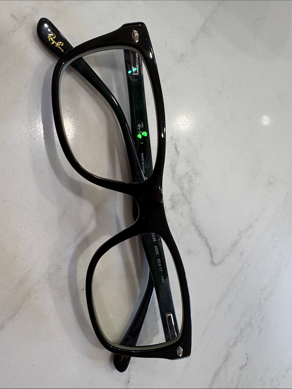 Ray-Ban Glossy Black Eye Frames